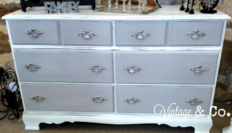 Gray White Dresser2